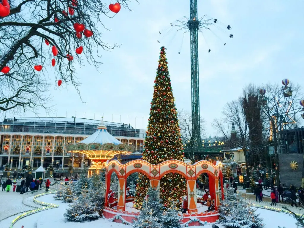 Tivoli Gardens at Christmas