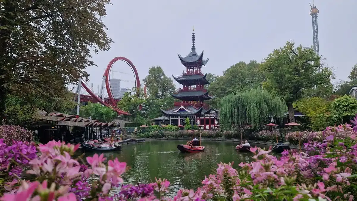 Floral Wonders: Tivoli Gardens in Full Bloom